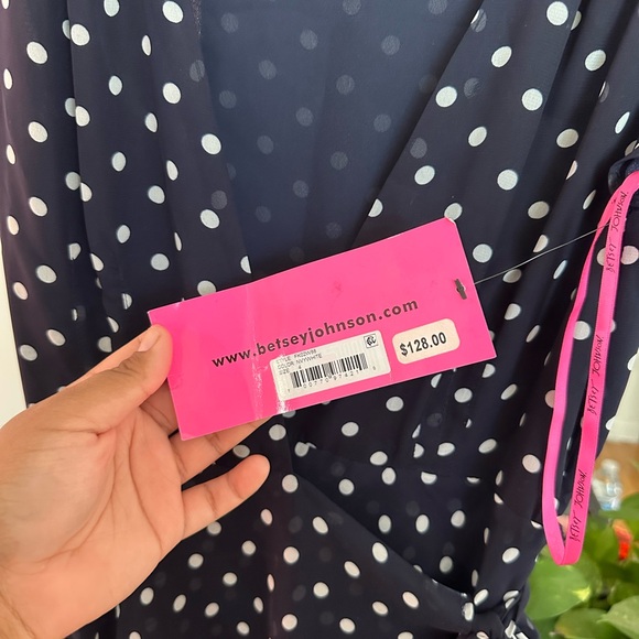 Vintage-Inspired Polka Dot Chiffon Midi Dress | Feminine Romantic Style | Sz 4 - Picture 5 of 14